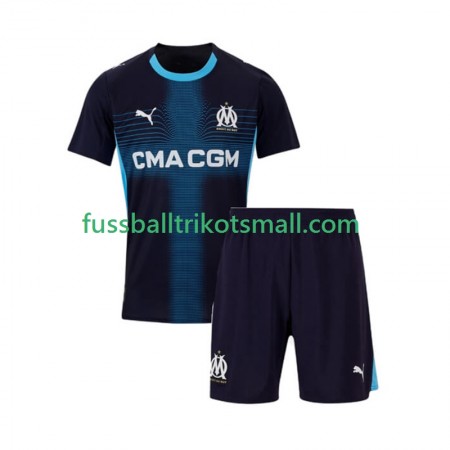 Fußballtrikots Olympique Marseille Kinder 2025-2026 Kurzarm Auswärts-trikot kaufen